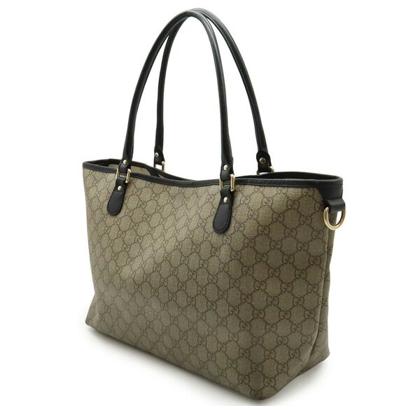 GUCCI Black Leather Shoulder Bag - Picture 3 of 10